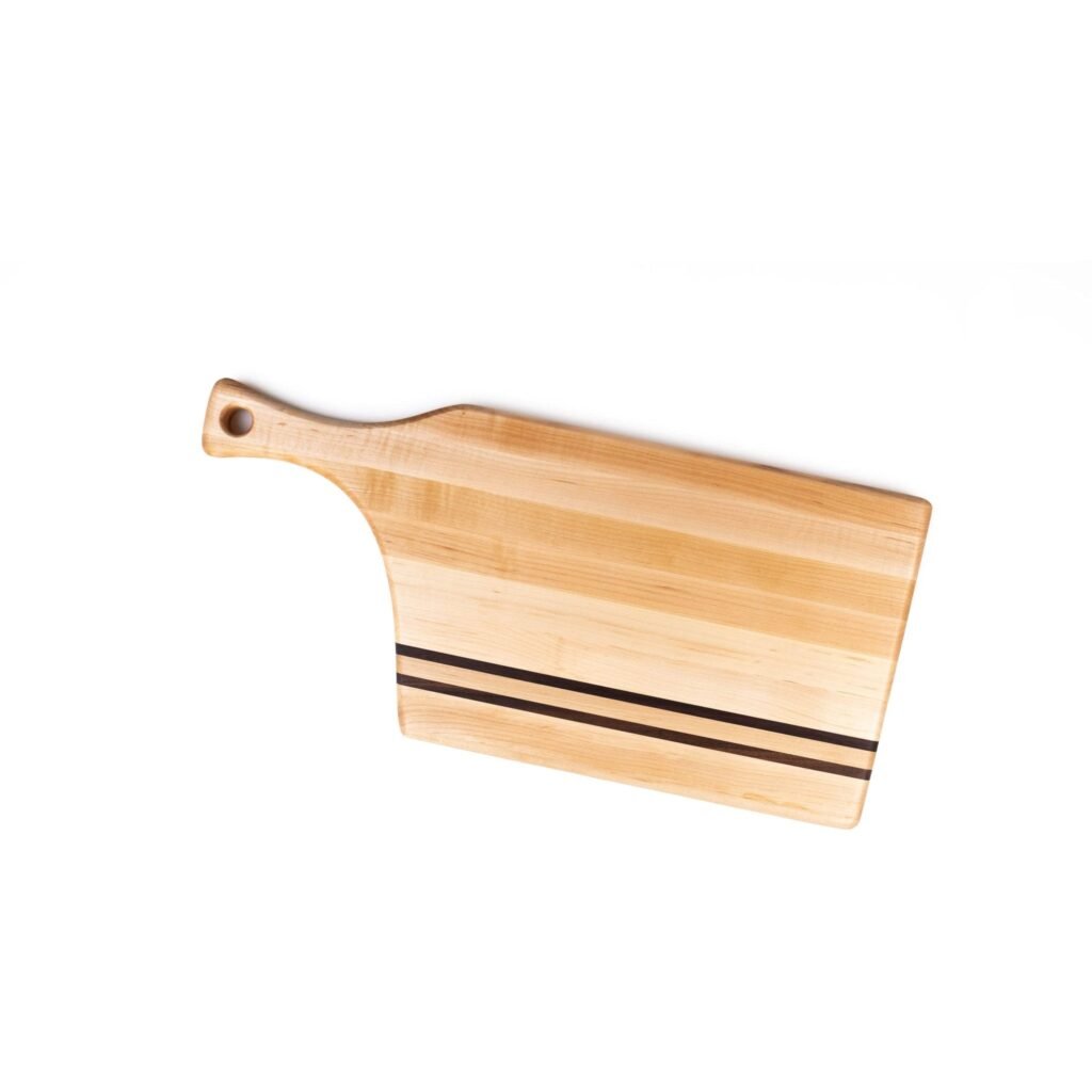 Wood Charcuterie Board with Handle | Cheese Serving Tray | Party & Hostess Gift