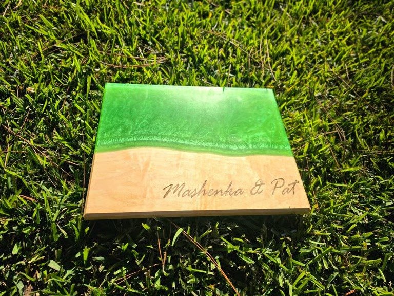 Handmade Hardwood Charcuterie Board | Wood Serving Tray | Housewarming & Wedding Gift