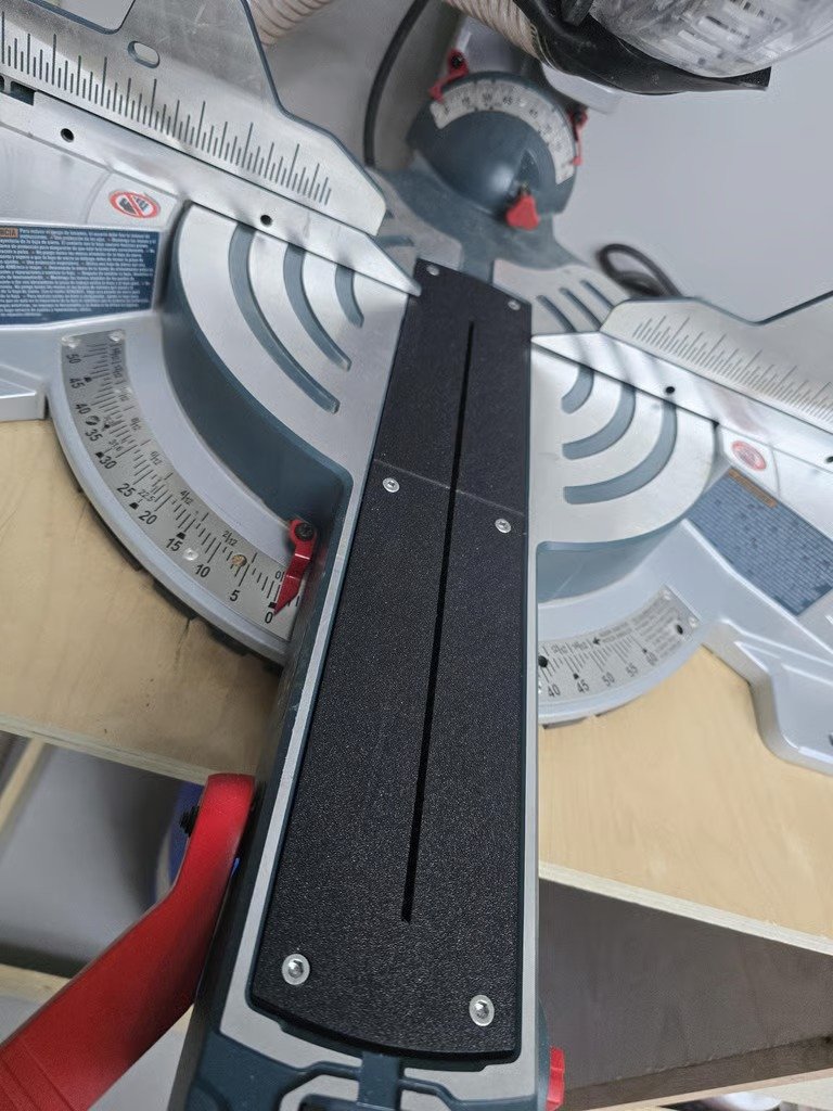 Pack of 2 Bosch GCM12SD Miter Saw Zero Clearance Insert – No Additional Hardware Needed